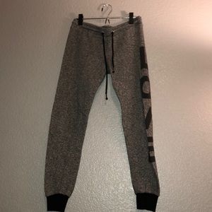 Grey joggers